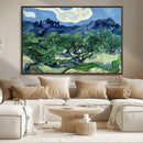 Olive Trees Van Gogh Wall Art Canvas Print