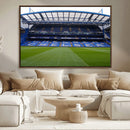 Chelsea FC Soccer Team Print - Stamford Bridge Stadium Wall