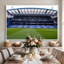 Chelsea FC Soccer Team Print - Stamford Bridge Stadium Wall