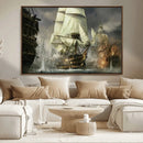 Pirate Ship War Wall Art Canvas Print by MyGreatCanvas | Canvas Wall Art Prints | Photo Prints & Wall Decor