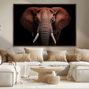 Wild Elephant Wall Art Canvas Print, Africa Savannah Wild by MyGreatCanvas | Canvas Wall Art Prints | Photo Prints & Wall Decor
