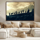 Fellowship Journey Wall Art – Fantasy Adventure Canvas Print by MyGreatCanvas | Canvas Wall Art Prints | Photo Prints & Wall Decor