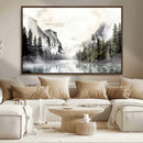 Yosemite Valley Wall Art Canvas Print – Framed and Ready to