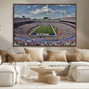 Buffalo Bills Highmark Stadium Wall Art Canvas Print - Bills