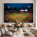 St. Louis Cardinals Baseball Team Print - Busch Stadium Wall