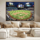 Citi Field Wall Art Print | 3-Panel New York Mets Baseball