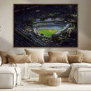 Los Angeles Dodgers Baseball Team Print - California Dodger by MyGreatCanvas | Canvas Wall Art Prints | Photo Prints & Wall Decor