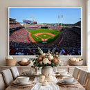 Cincinnati Reds Baseball Canvas Print - American Ball