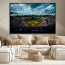 3-Panel Kauffman Stadium Wall Art Print | Large Kansas City