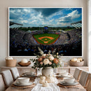 3-Panel Kauffman Stadium Wall Art Print | Large Kansas City