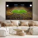 Stadium in Michigan Wall Art Canvas Print, Framed American