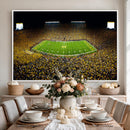 Stadium in Michigan Wall Art Canvas Print, Framed American