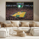 TD Garden Basketball Canvas Wall Art - Boston Celtics Live by MyGreatCanvas | Canvas Wall Art Prints | Photo Prints & Wall Decor