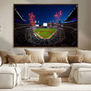 Truist Park Atlanta Braves Baseball Stadium Wall Art Print |