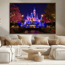 Disney Castle Wall Art – Framed Magic Kingdom Canvas by MyGreatCanvas | Canvas Wall Art Prints | Photo Prints & Wall Decor
