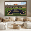 Football Stadium Wall Art – Framed Sports Field Canvas by MyGreatCanvas | Canvas Wall Art Prints | Photo Prints & Wall Decor