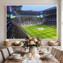 Tottenham Hotspur Stadium Canvas Print, Match Day Triple