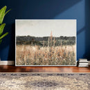 Rustic Field Landscape Wall Art Print, Giclee Canvas Wall