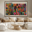 Framed Yayoi Kusama 1986 Wall Art Print – Japanese Wall Art