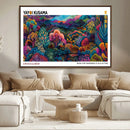 Framed Yayoi Kusama 1986 Wall Art Print – Japanese Wall Art