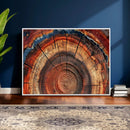 Abstract Tree Ring Art, Colorful Tree Ring Wall Decor, by MyGreatCanvas | Canvas Wall Art Prints | Photo Prints & Wall Decor