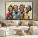 Shai Yossef style Joyful Childhood Canvas Wall Art - by MyGreatCanvas | Canvas Wall Art Prints | Photo Prints & Wall Decor