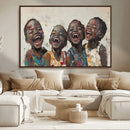 Shai Yossef Print - Joyful Childhood Canvas Wall Art -