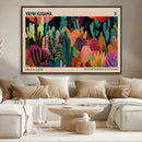Yayoi Kusama Wall Art Canvas Print, Abstract Art, Large by MyGreatCanvas | Canvas Wall Art Prints | Photo Prints & Wall Decor