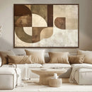 Wabi Sabi Geometric Wall Art | Abstract Modern Minimalist