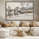 The Bow Bridge in Central Park Canvas, The Bow Bridge Canvas by MyGreatCanvas | Canvas Wall Art Prints | Photo Prints & Wall Decor