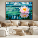 Lotus Flower Wall Art Canvas Print, Water Lily Large Wall by MyGreatCanvas | Canvas Wall Art Prints | Photo Prints & Wall Decor
