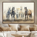 Wild Horses Wall Art Canvas Print, Framed Running Horses Art by MyGreatCanvas | Canvas Wall Art Prints | Photo Prints & Wall Decor
