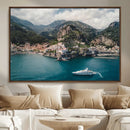 Amalfi Coast Wall Art – Framed Italian Seaside Canvas by MyGreatCanvas | Canvas Wall Art Prints | Photo Prints & Wall Decor