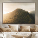 Mountain Wall Art – Framed Sunset Landscape Canvas Artwork, by MyGreatCanvas | Canvas Wall Art Prints | Photo Prints & Wall Decor