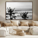 Tropical Coastline Wall Art Canvas Print – Framed Palm Trees by MyGreatCanvas | Canvas Wall Art Prints | Photo Prints & Wall Decor