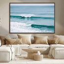 Ocean Swell Wall Art Canvas Print – Framed Surf Waves Scene by MyGreatCanvas | Canvas Wall Art Prints | Photo Prints & Wall Decor