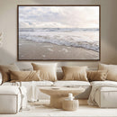 Ocean Waves Wall Art Canvas Print – Framed Coastal Shoreline by MyGreatCanvas | Canvas Wall Art Prints | Photo Prints & Wall Decor
