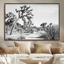 Joshua Tree Wall Art – Black & White Canvas Print, Nature by MyGreatCanvas | Canvas Wall Art Prints | Photo Prints & Wall Decor