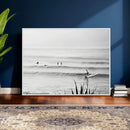 Surfer Silhouette Wall Art Canvas Print – Framed Calm Ocean by MyGreatCanvas | Canvas Wall Art Prints | Photo Prints & Wall Decor