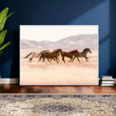 Wild Horse Wall Art Canvas Print – Framed Rustic Western Art by MyGreatCanvas | Canvas Wall Art Prints | Photo Prints & Wall Decor