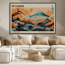 Yayoi Kusama Wall Art Canvas Print – Framed Large Abstract