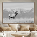 Elk Wildlife Wall Art Canvas Print – Framed Mountain Elk Art by MyGreatCanvas | Canvas Wall Art Prints | Photo Prints & Wall Decor