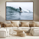Surfer on Wave Wall Art Canvas Print – Framed Ocean by MyGreatCanvas | Canvas Wall Art Prints | Photo Prints & Wall Decor