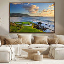 Pebble Beach Golf Links Wall Art Canvas Print – Iconic by MyGreatCanvas | Canvas Wall Art Prints | Photo Prints & Wall Decor