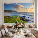Pebble Beach Golf Links Wall Art Canvas Print – Iconic