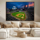 Target Field Wall Art Canvas Print – Baseball Stadium by MyGreatCanvas | Canvas Wall Art Prints | Photo Prints & Wall Decor