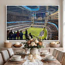 Chicago Dome Stadium Wall Art Canvas Print – Framed Modern