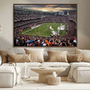 Chicago Bears Soldiers Field Wall Art Canvas Print – Framed by MyGreatCanvas | Canvas Wall Art Prints | Photo Prints & Wall Decor