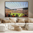 Cleveland Browns Stadium Wall Art Canvas Print – Framed NFL
