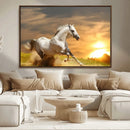Galloping Horse Wall Art Canvas Print – Power Speed Freedom by MyGreatCanvas | Canvas Wall Art Prints | Photo Prints & Wall Decor